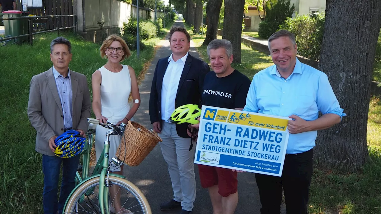 Franz Dietz-Weg für Radfahrer und Fußgänger offiziell freigegeben