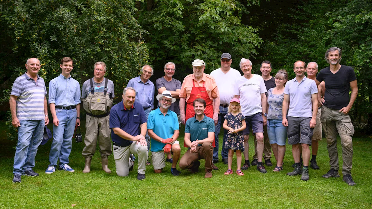 Historisches Pressbaumer Felsenbad nachgebaut