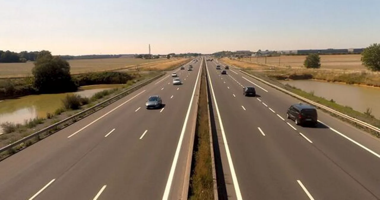 Britain's longest straight road where drivers go 18 miles without turning