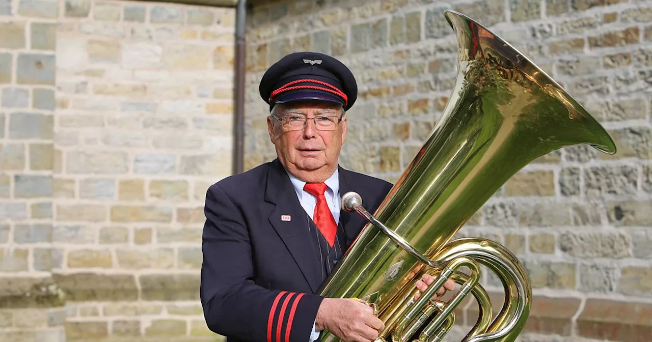 Ein Leben für die Musik: Alfons Kersting seit 70 Jahren im Bahn-Orchester Altenbeken aktiv