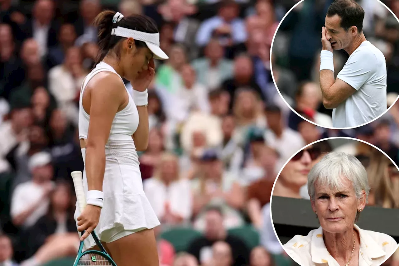 Emma Raducanu's Wimbledon dream crashes down after Andy Murray controversy that even involves his mom