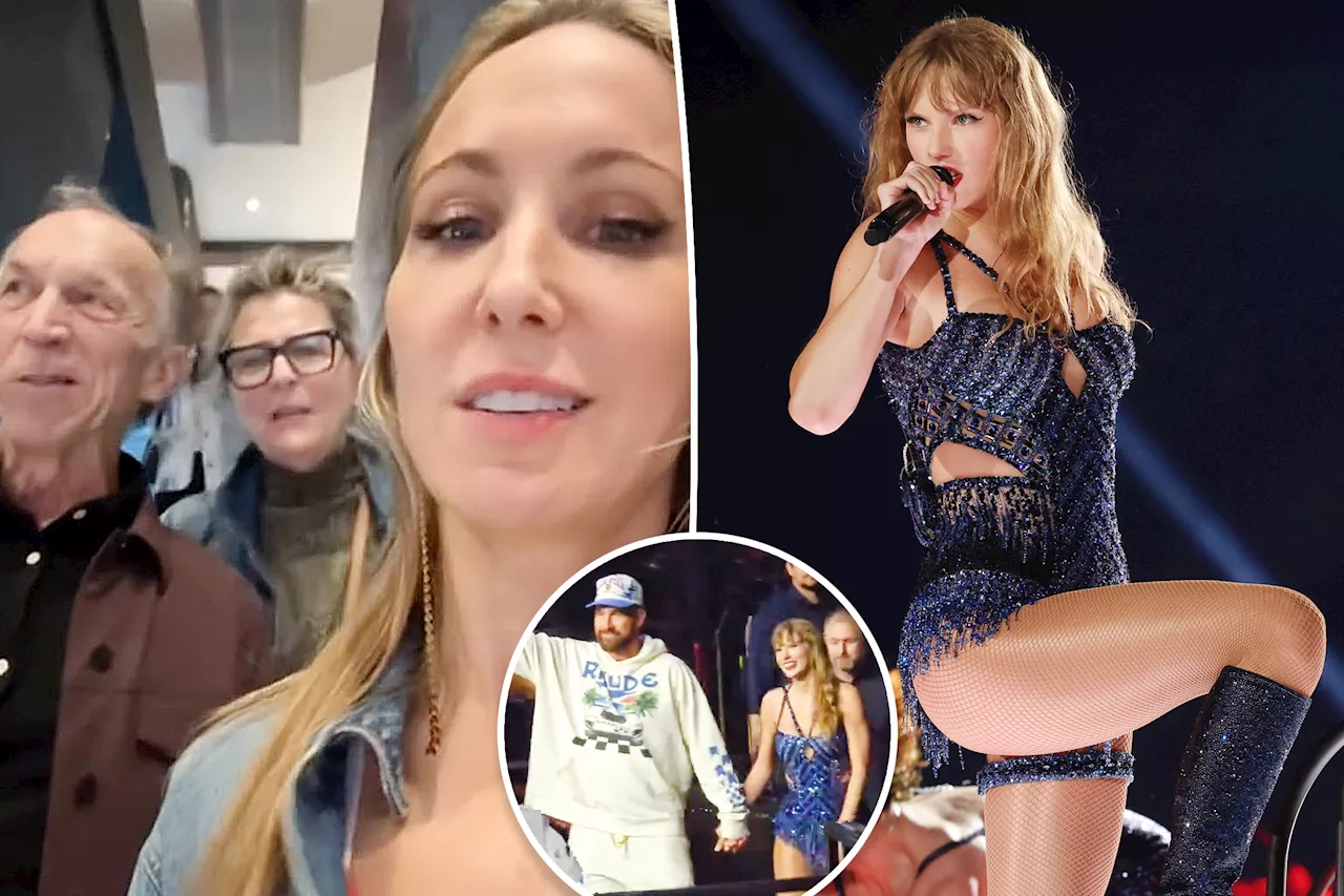 Nikki Glaser saw Travis Kelce 'sprinting' to see Taylor Swift after emotional Eras Tour show