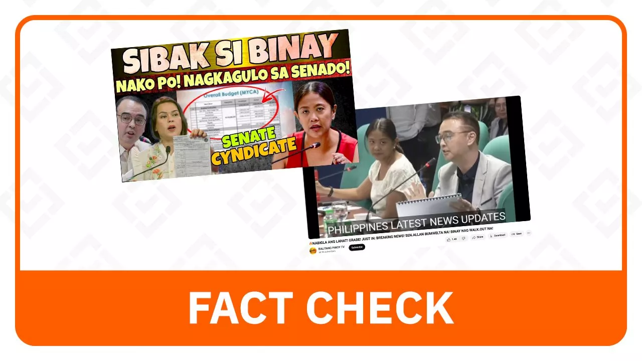 FACT CHECK: Binay not expelled from Senate