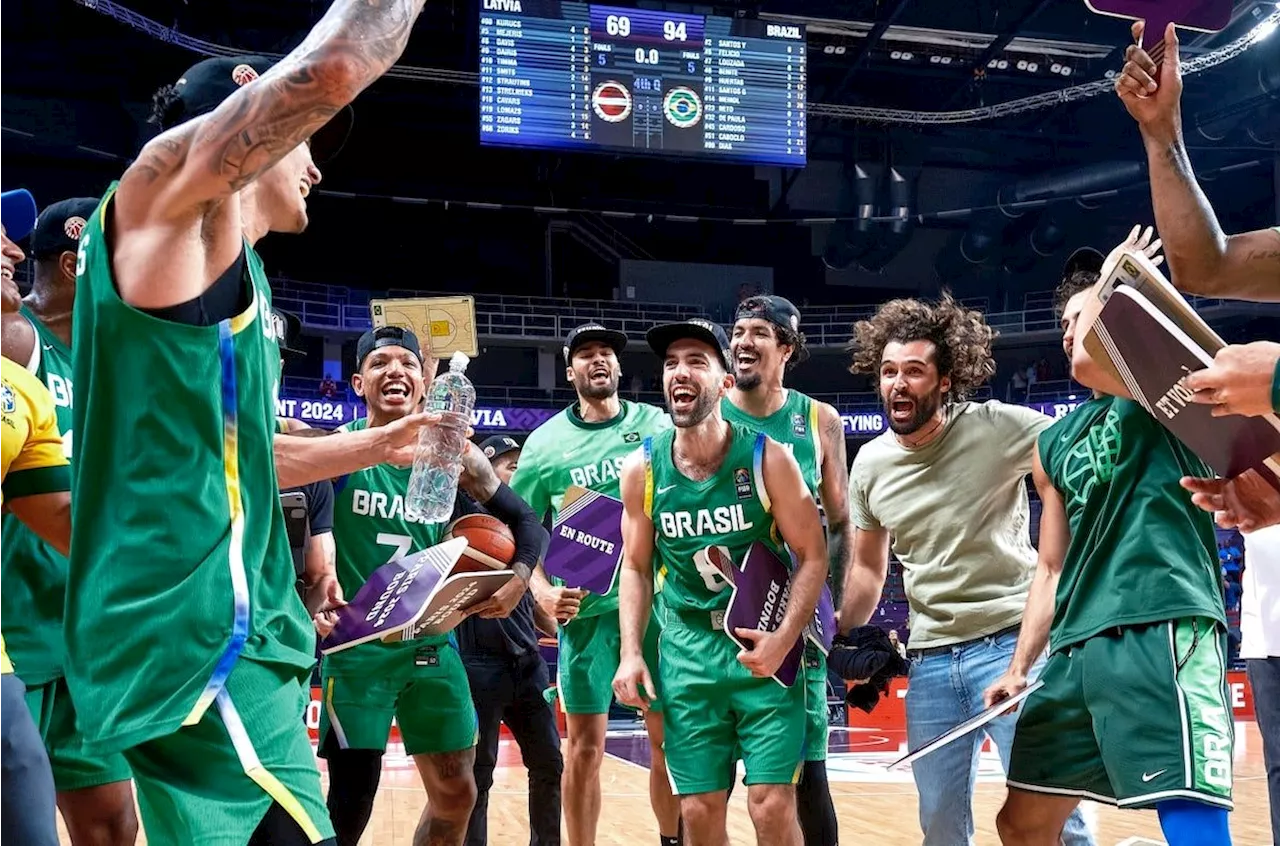 Hot-shooting Brazil crushes Latvia to book Olympic return