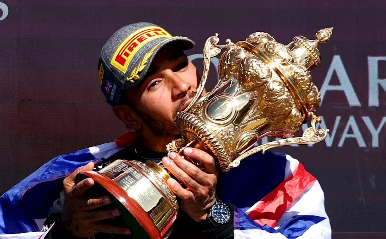 Tearful Lewis Hamilton ends long wait with record British Grand Prix win