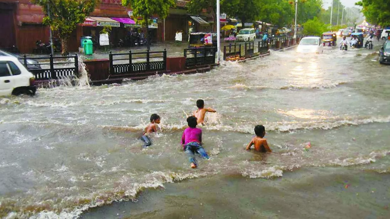 Rajasthan Monsoon Today : एक साथ कई जिलों में होगी भारी बारिश, IMD ने जारी किया 4 दिनों का मौसम अपडेट