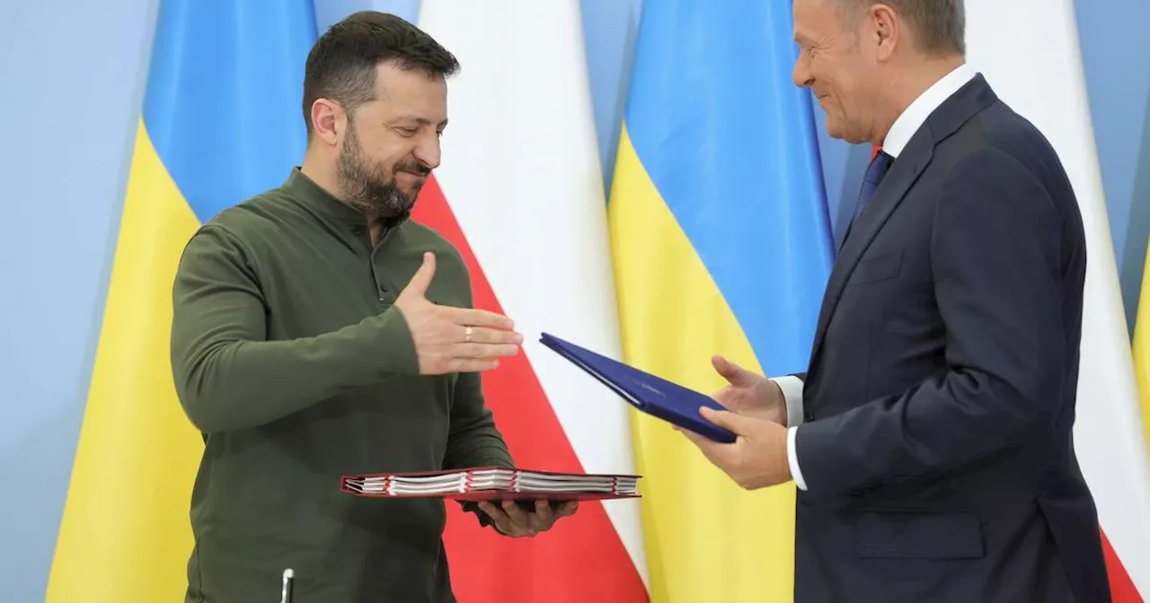 Ukraine-Krieg: Polen und Ukraine unterzeichnen Sicherheitsabkommen​