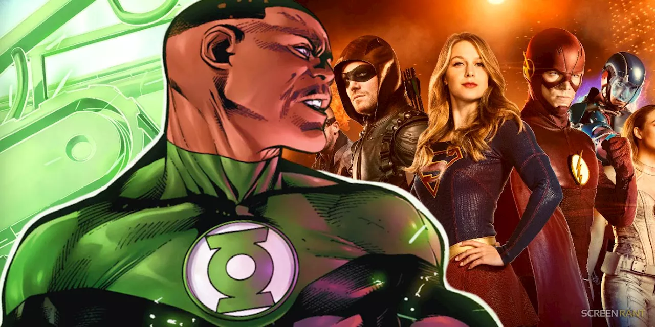 Arrowverse's Scrapped Green Lantern Costume For Major Hero Finally Revealed In New Concept Art