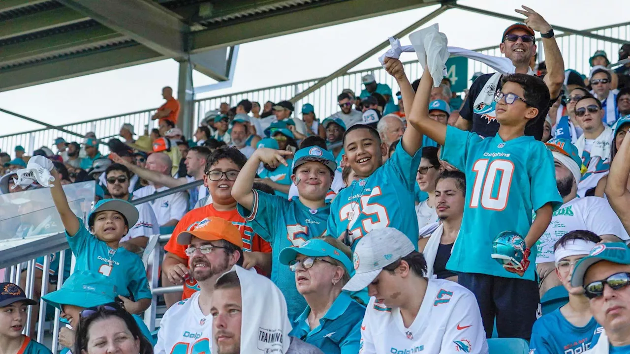 Miami Dolphins Training Camp Tickets Now Available