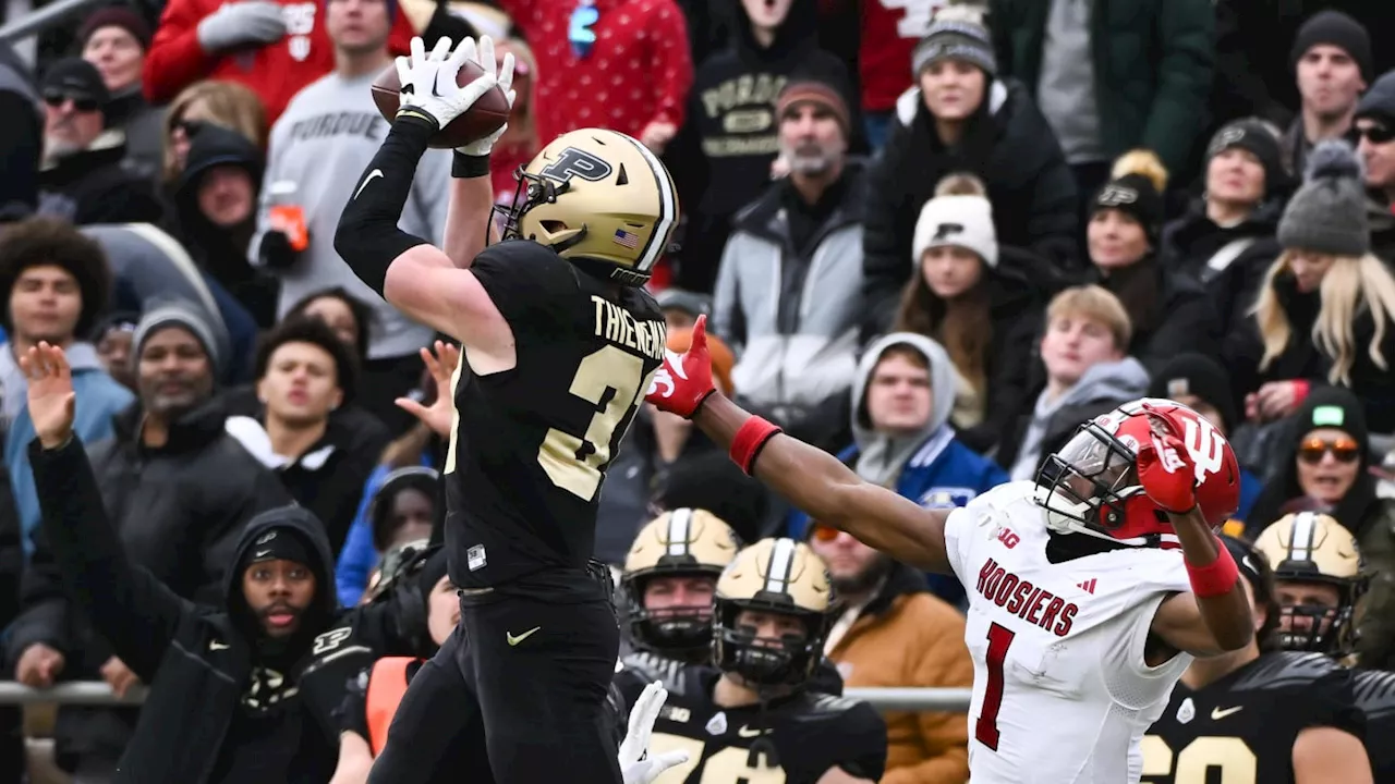 Pro Football Focus Raves About Purdue Safety, 'Freak Athlete' Dillon Thieneman