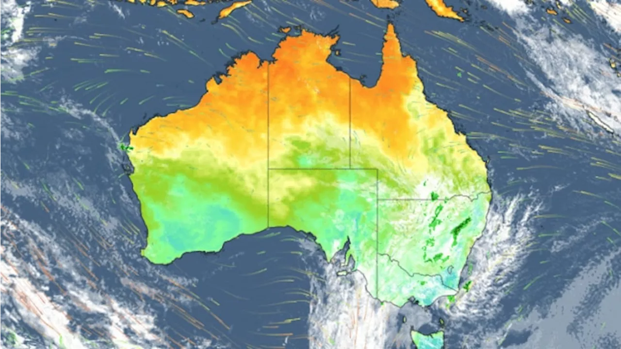 Deluge inbound for large swathes of Australia with giant rainband set to saturate