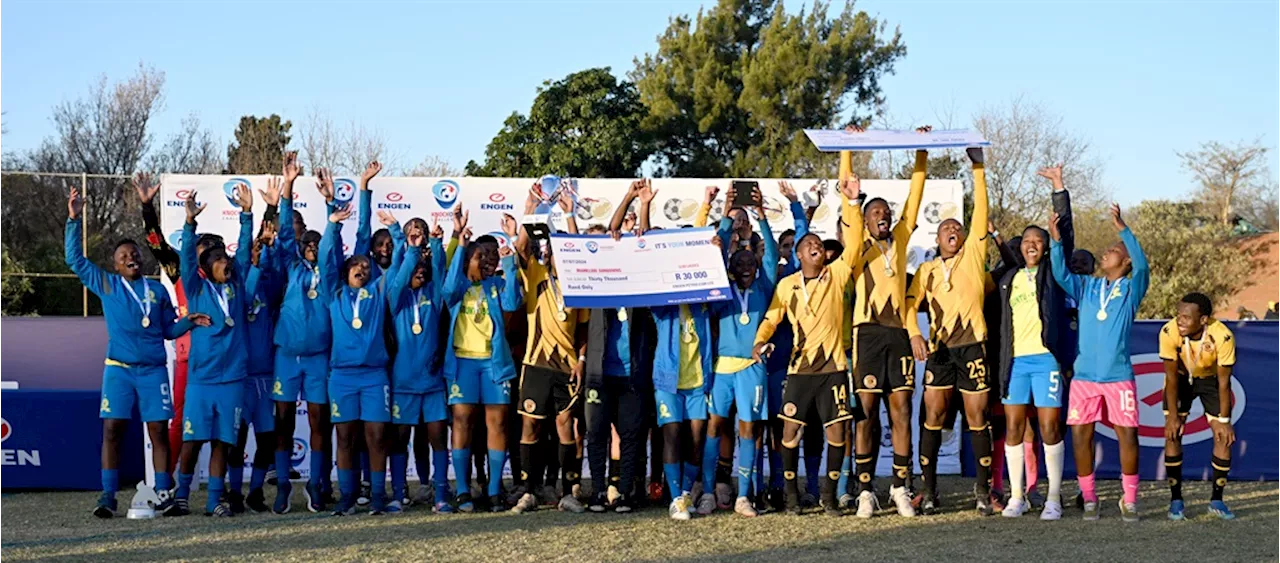 Kaizer Chiefs And Mamelodi Sundowns Ladies Crowned Engen Knockout Challenge Champions