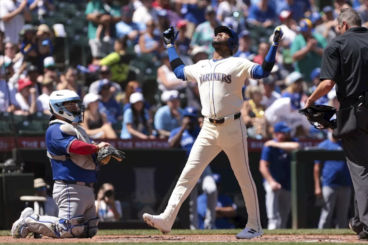 Varsho's RBI single in 10th lifts Blue Jays to 5-4 win in Seattle