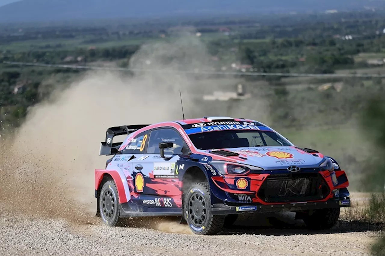 Sardinien: Tänak und Evans Schnellste im Shakedown