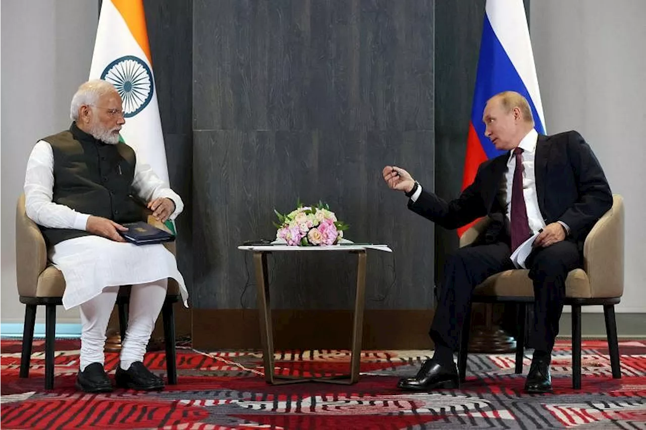 Putin hosts Modi after hailing ‘best in history’ ties with India’s rival China