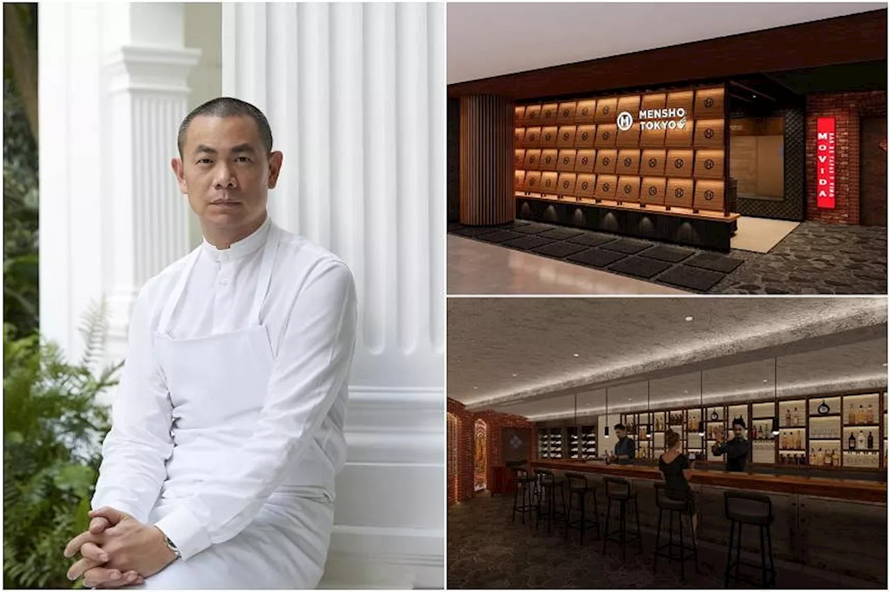 Andre Chiang’s Bon Broth, ramen chain Mensho Tokyo, Spanish eatery MoVida Original to debut in S’pore