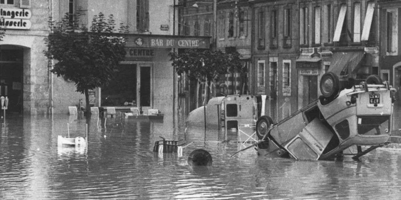 8 juillet 1977 : de terribles inondations meurtrières noient le Gers et Auch sous les eaux