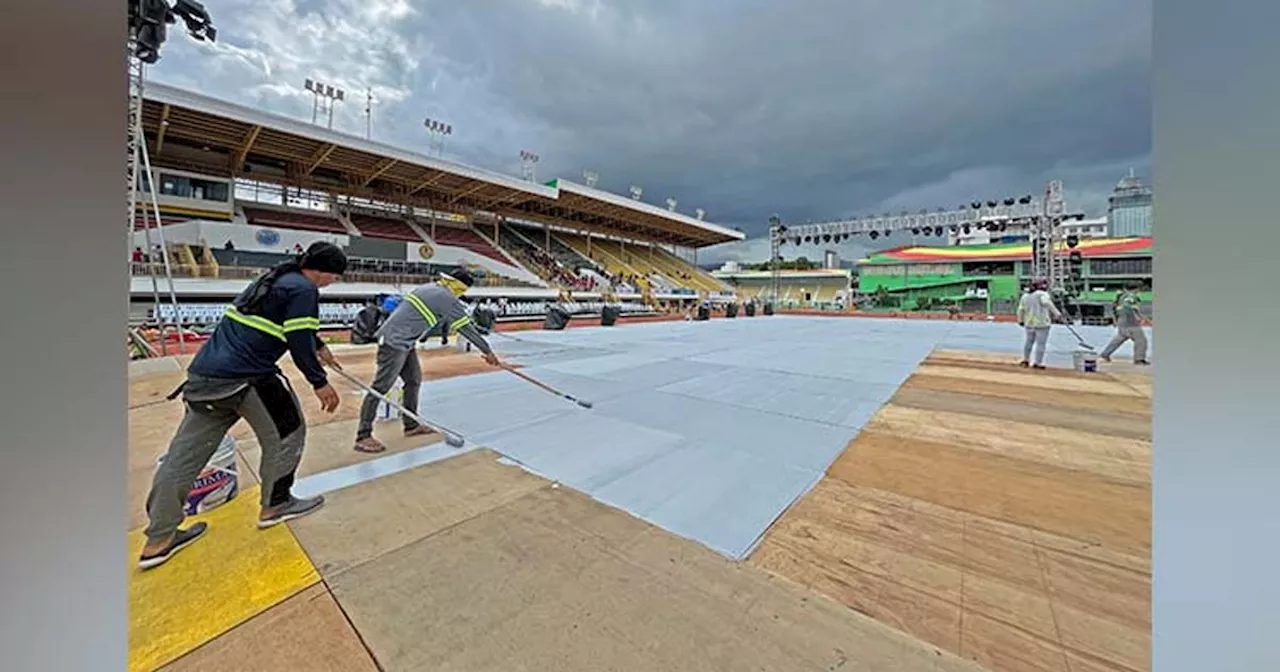 Lanes 1 and 6 of track oval ‘need’ repairs