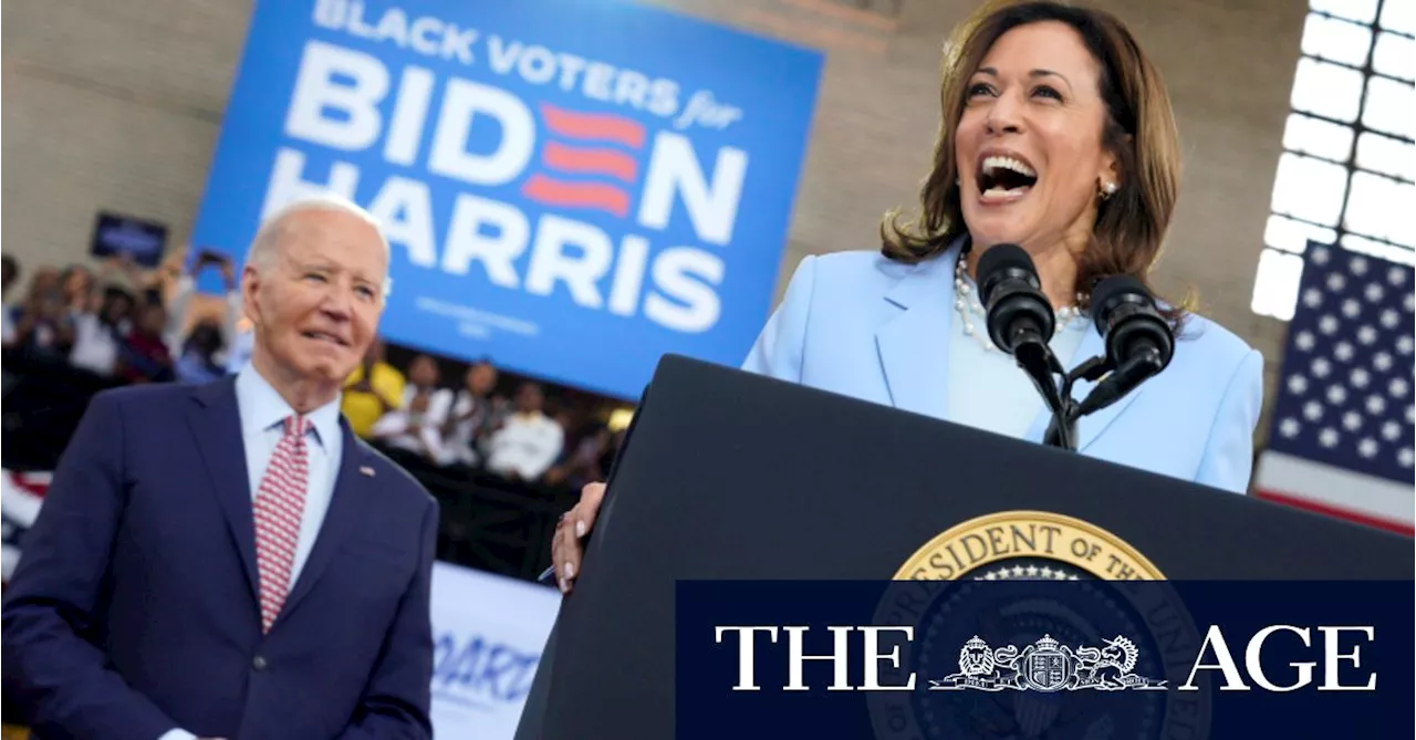 Harris says she backs Biden, but she is ready to replace him