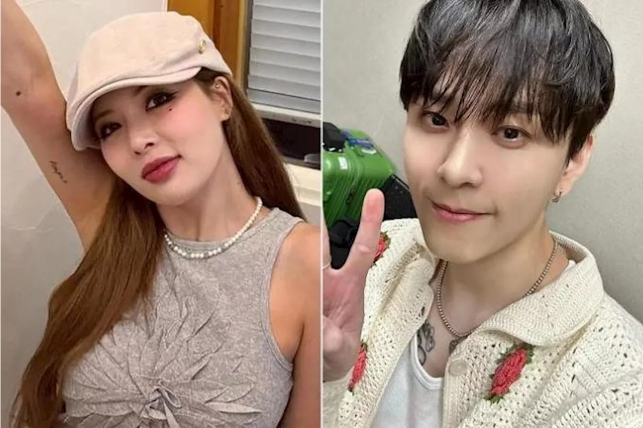 K-pop stars HyunA and Yong Jun-hyung to wed in October