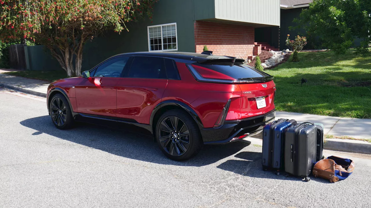 Cadillac Lyriq Luggage Test: How much fits in the trunk? | United ...