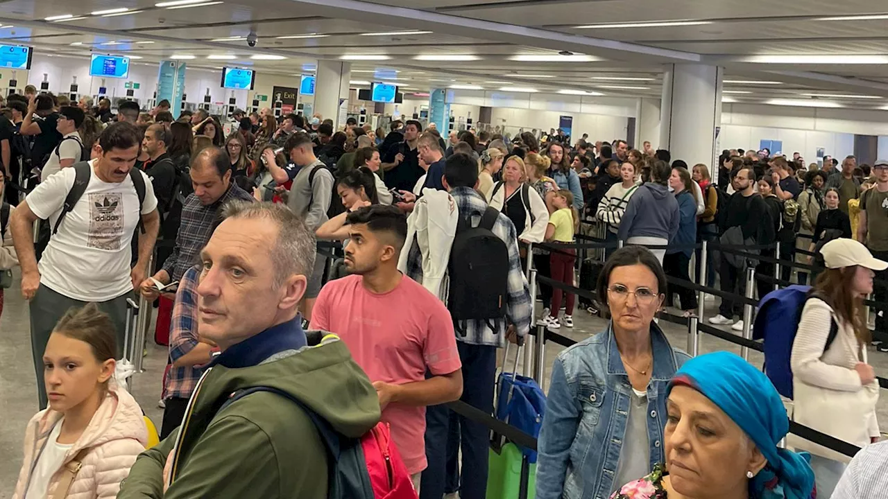 Thousands of passengers hit by cancelled flights at two of UK’s top airports...