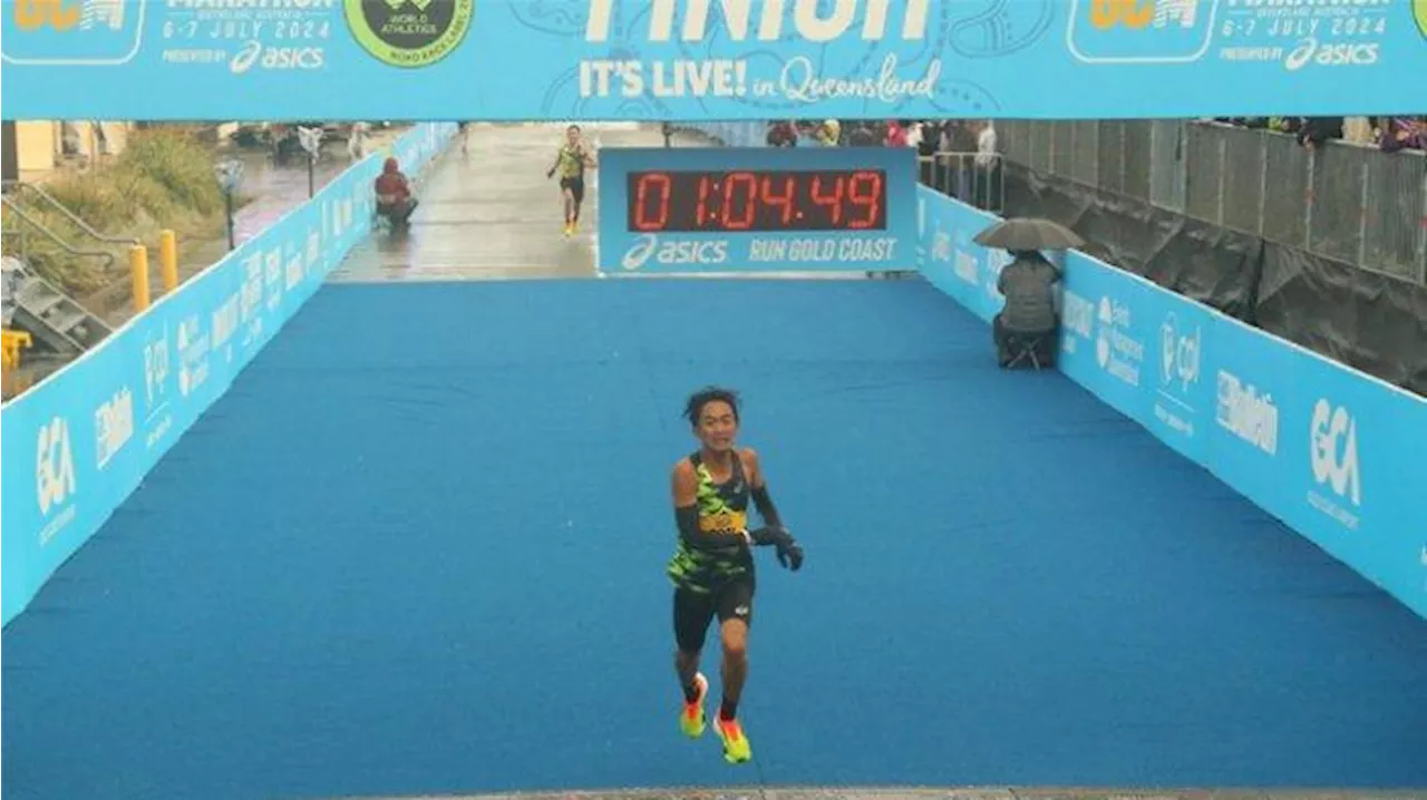 Kata Robi Syianturi Seusai Pecahkan Rekor Nasional Half Marathon di Australia