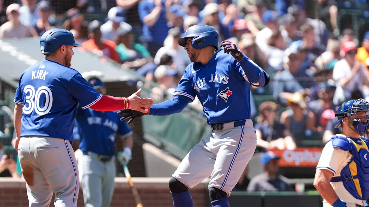 Varsho's RBI single in the 10th lifts Blue Jays to win over Mariners