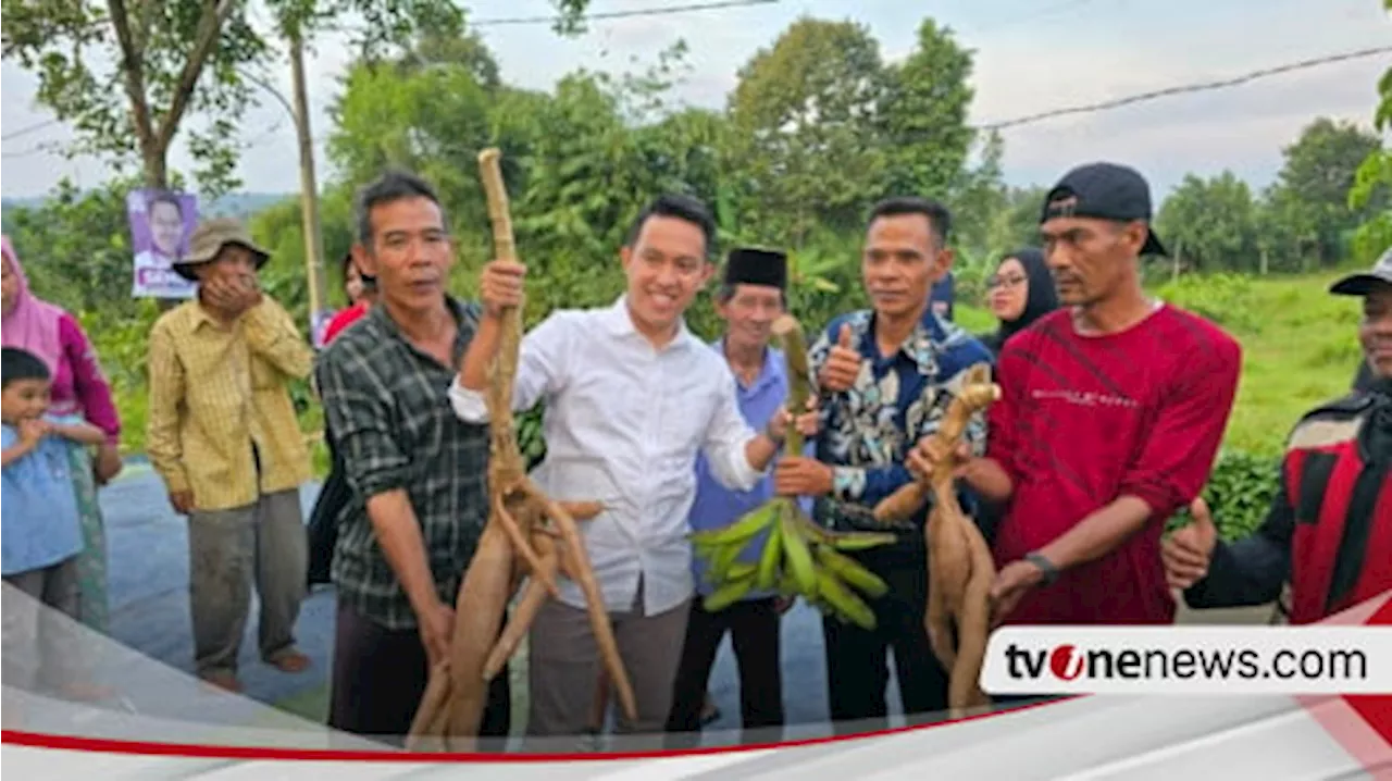 Cawalkot Bogor Sendi Fardiansyah Terharu Dihadiahi Warga Hasil Tani