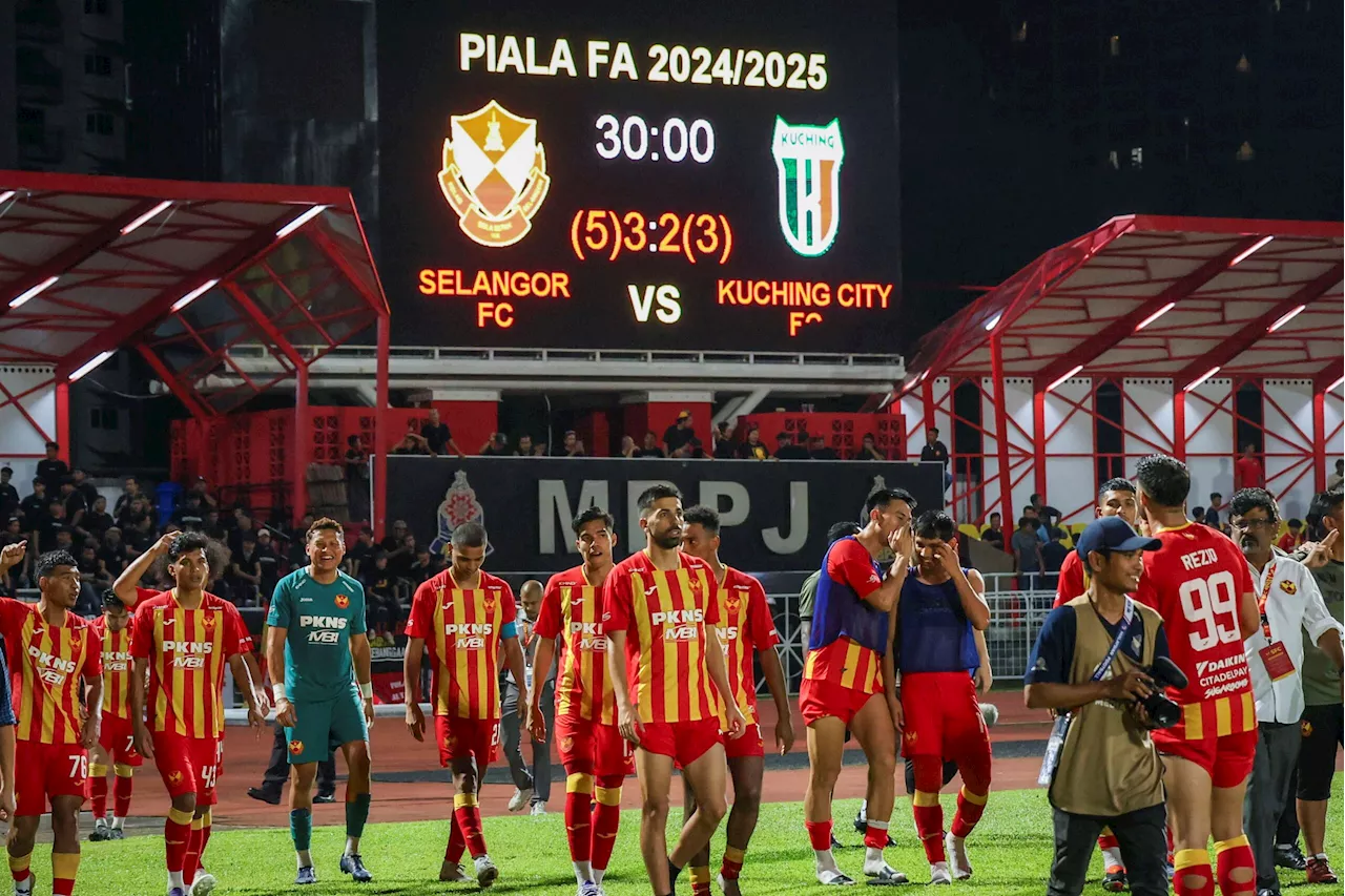 Selangor, Terengganu kekal ‘bernyawa’ di Piala FA