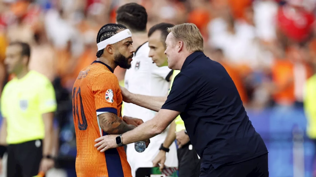 Ronald Koeman lijkt rol van Memphis Depay tijdens Nederland