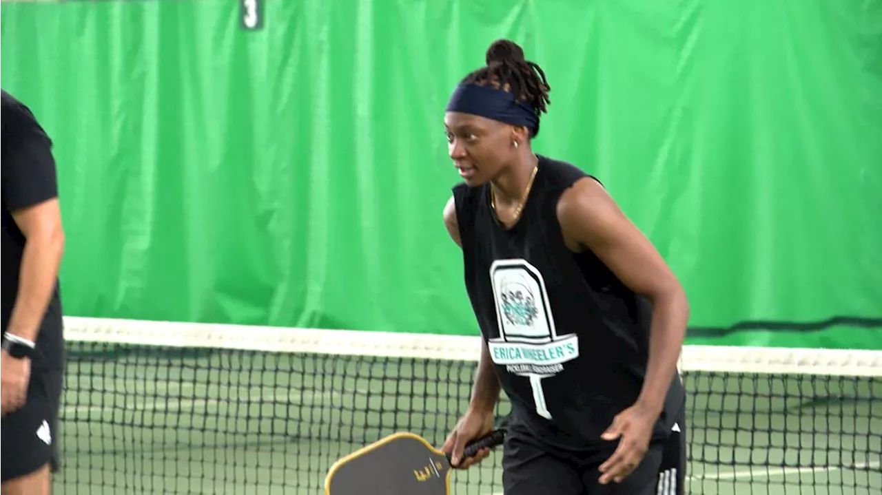 Fever's Erica Wheeler hosts pickleball tournament for a great cause