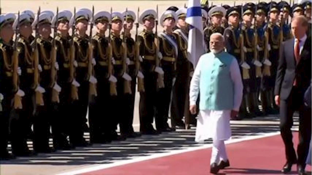 Indian prime minister arrives in Russia on his first visit since Moscow sent troops into Ukraine