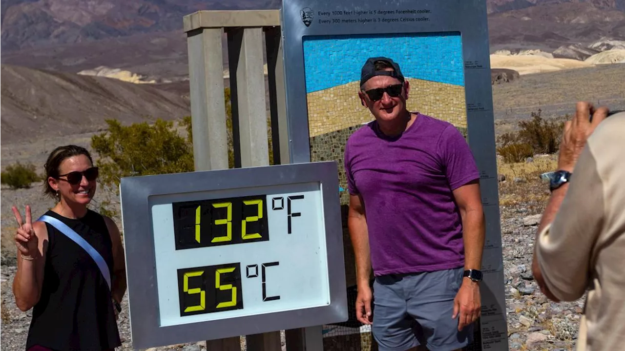 Tourists still flock to Death Valley amid searing US heat wave blamed for several deaths