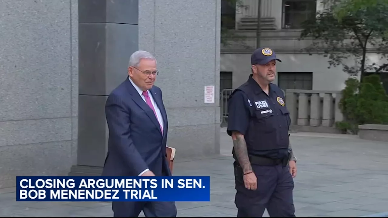 In closing, prosecutor says Sen. Bob Menendez's behavior in response to bribes was 'wildly abnormal'