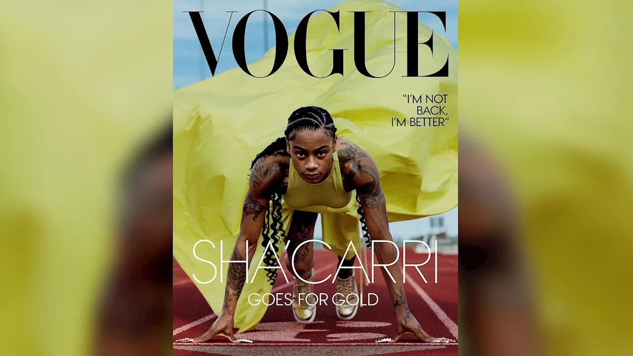 Sha'Carri Richardson stars on Vogue digital cover ahead of Paris Olympics