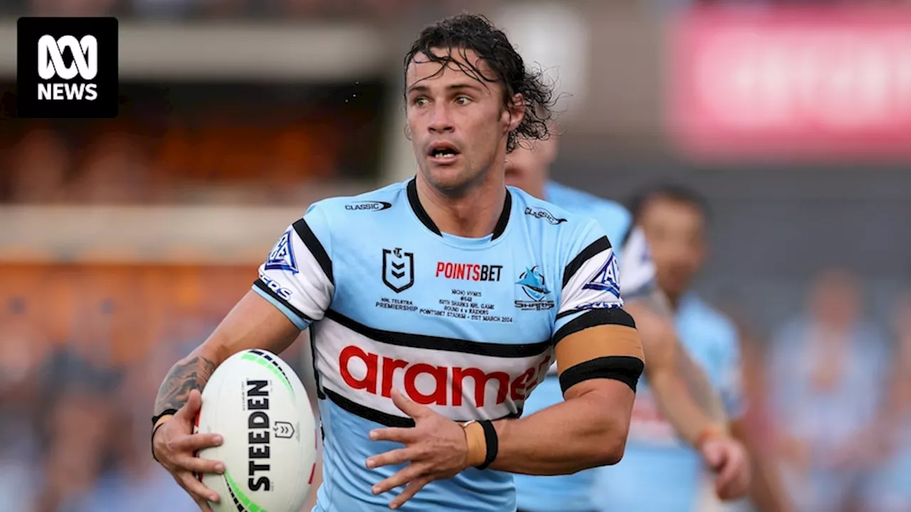 Cronulla Sharks star Nicho Hynes out for eight weeks with fractured ankle and complete syndesmosis rupture