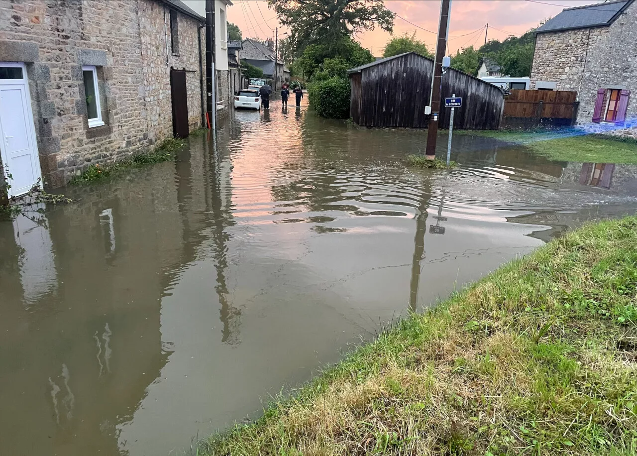 ''Inondation exceptionnelle'' : l'état de catastrophe naturelle pour Saint-Aubin-du-Cormier