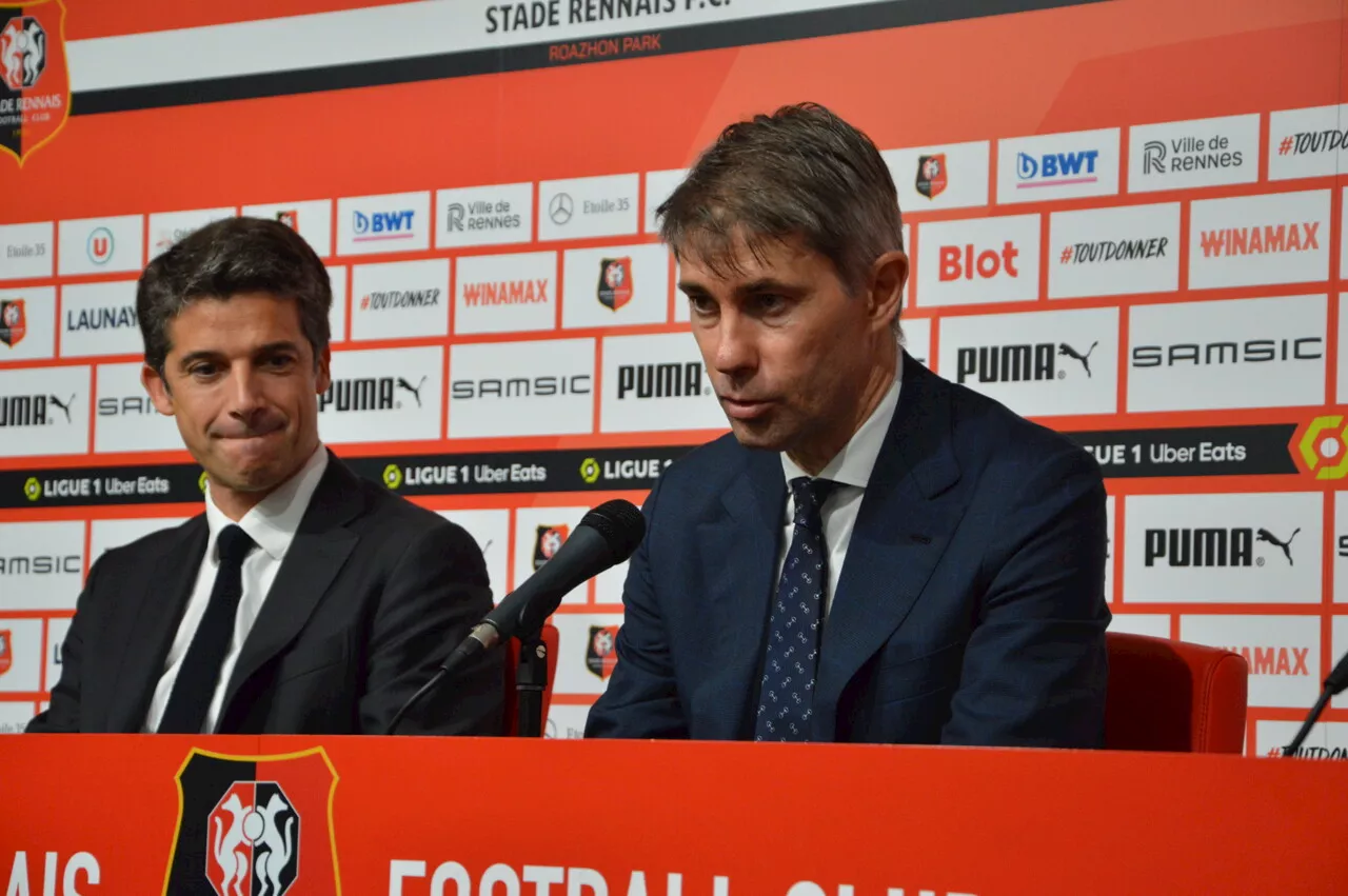 Stade Rennais : 'La priorité c'est de gagner des matchs', assure Frédéric Massara