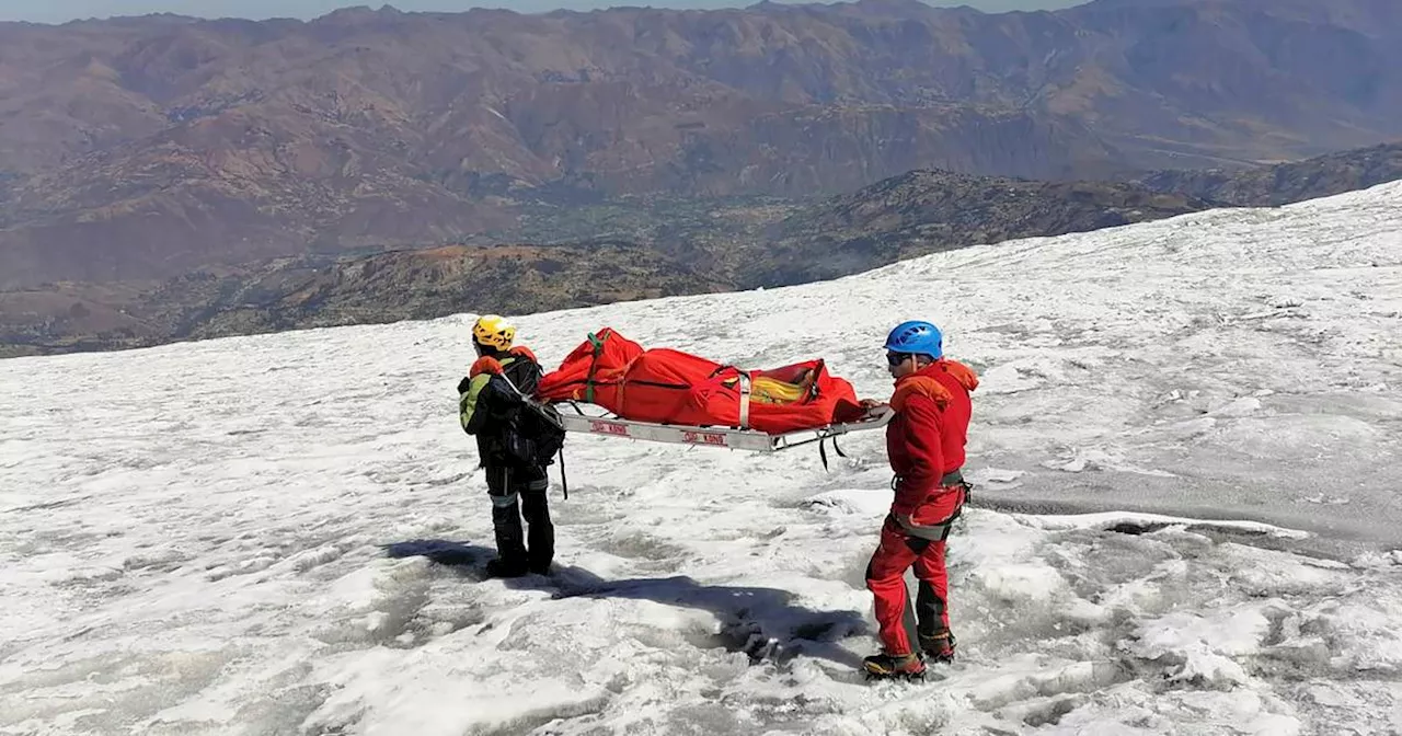 Body of American climber buried in avalanche 22 years ago in Peru is recovered from the ice