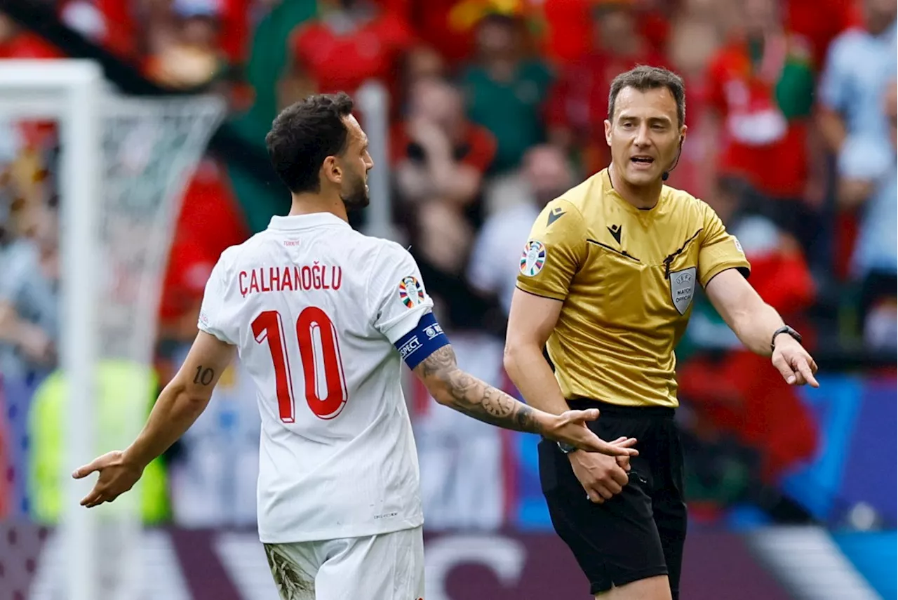 England's Euro 2024 semifinal referee has history with Jude Bellingham