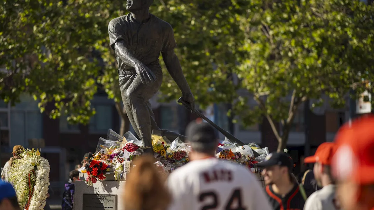 Late Hall of Famer Willie Mays receives final military honors for his U.S. Army service