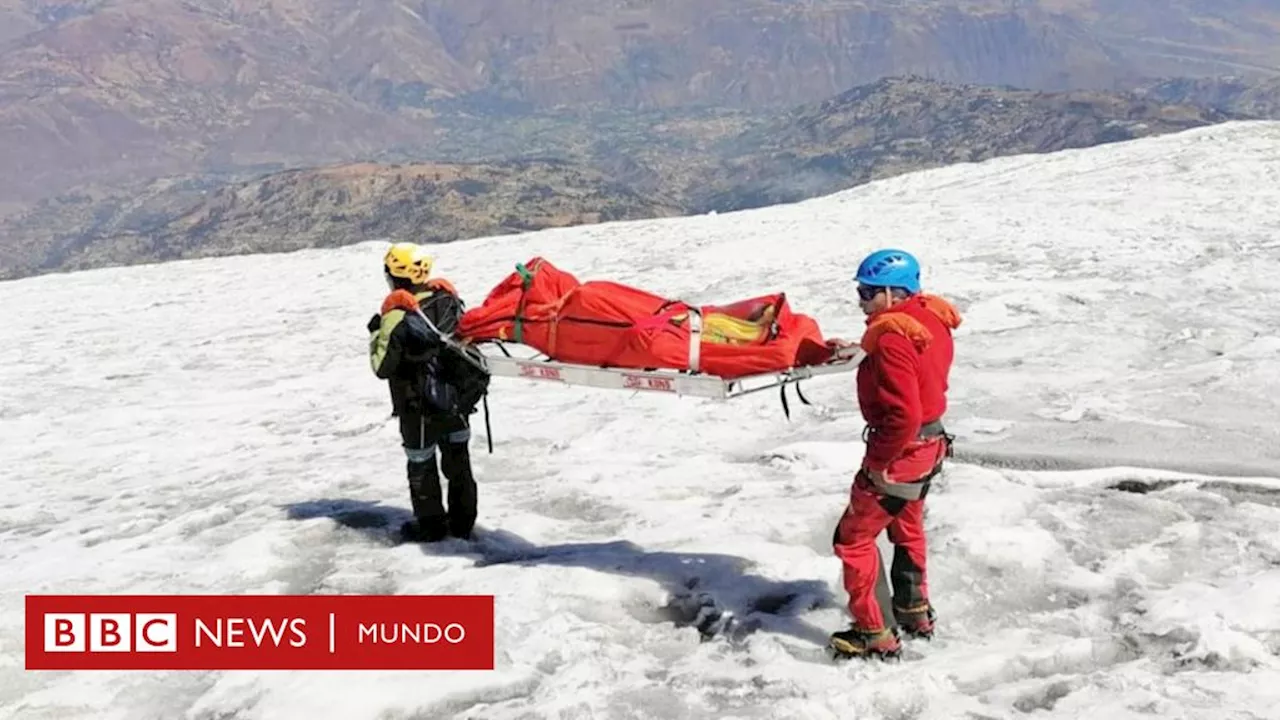 Perú: encuentran el cuerpo momificado de un escalador estadounidense que desapareció hace 22 años en la cumbre más alta del país sudamericano