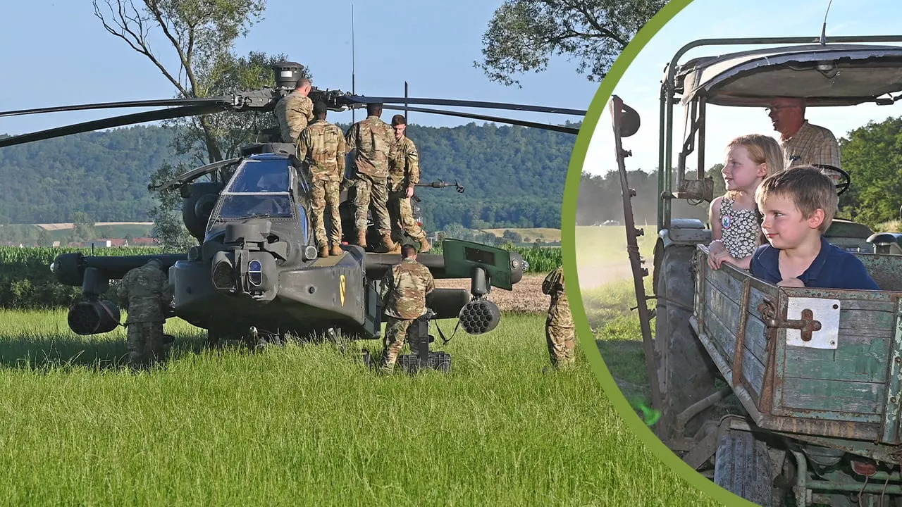 US-Army: „Apache“-Kampfhubschrauber muss auf Wiese in Bayern landen