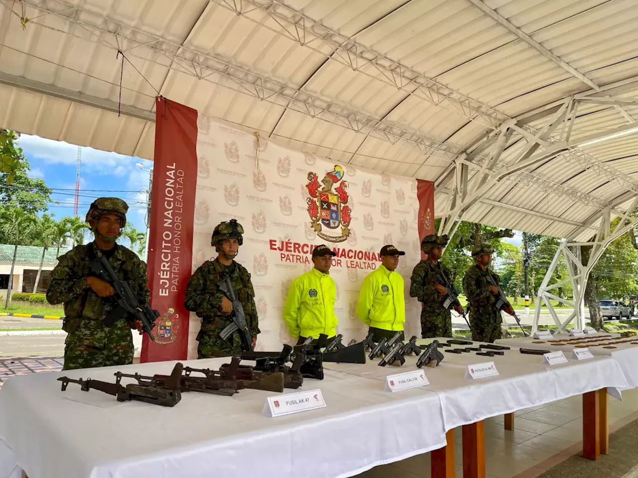 Encuentran caleta con material bélico del Clan del Golfo en una vereda de Turbo, Antioquia