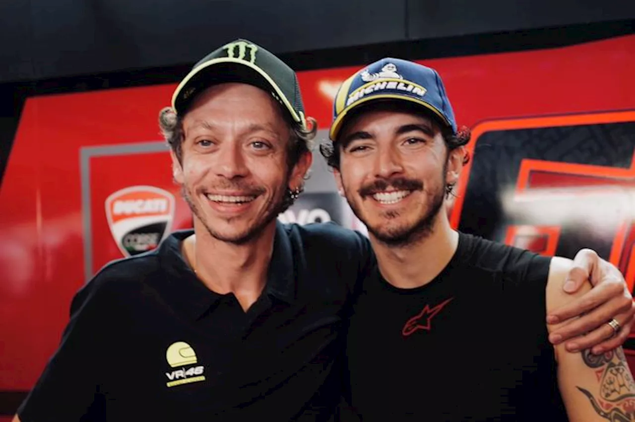 Marc Marquez Terbawa Saat Valentino Rossi Ungkap Firasat Tidak Enak untuk Francesco Bagnaia di MotoGP 2025