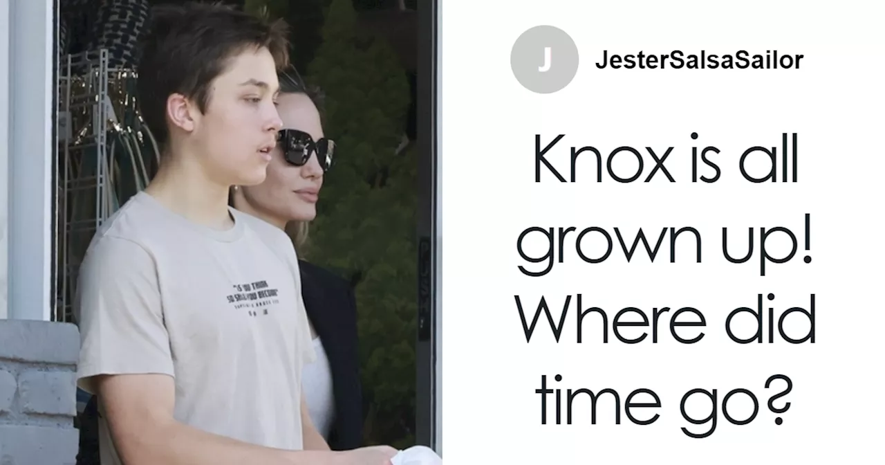 Brangelina's 15-Year-Old Son Knox Leon Compared To Brad Pitt After Rare Public Outing