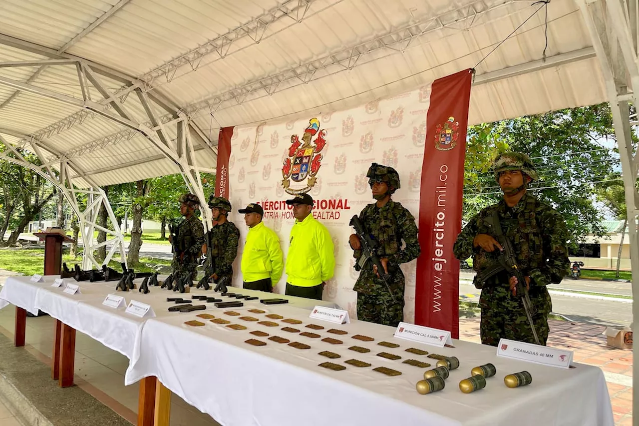 Incautan minas antipersona y cilindro bomba del Clan del Golfo en Turbo, Antioquia