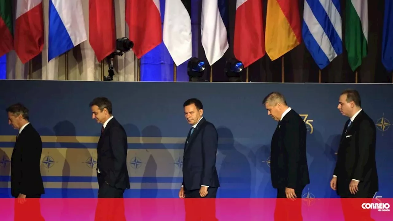 Luís Montenegro presente na fotografia de família dos chefes de Estado da NATO