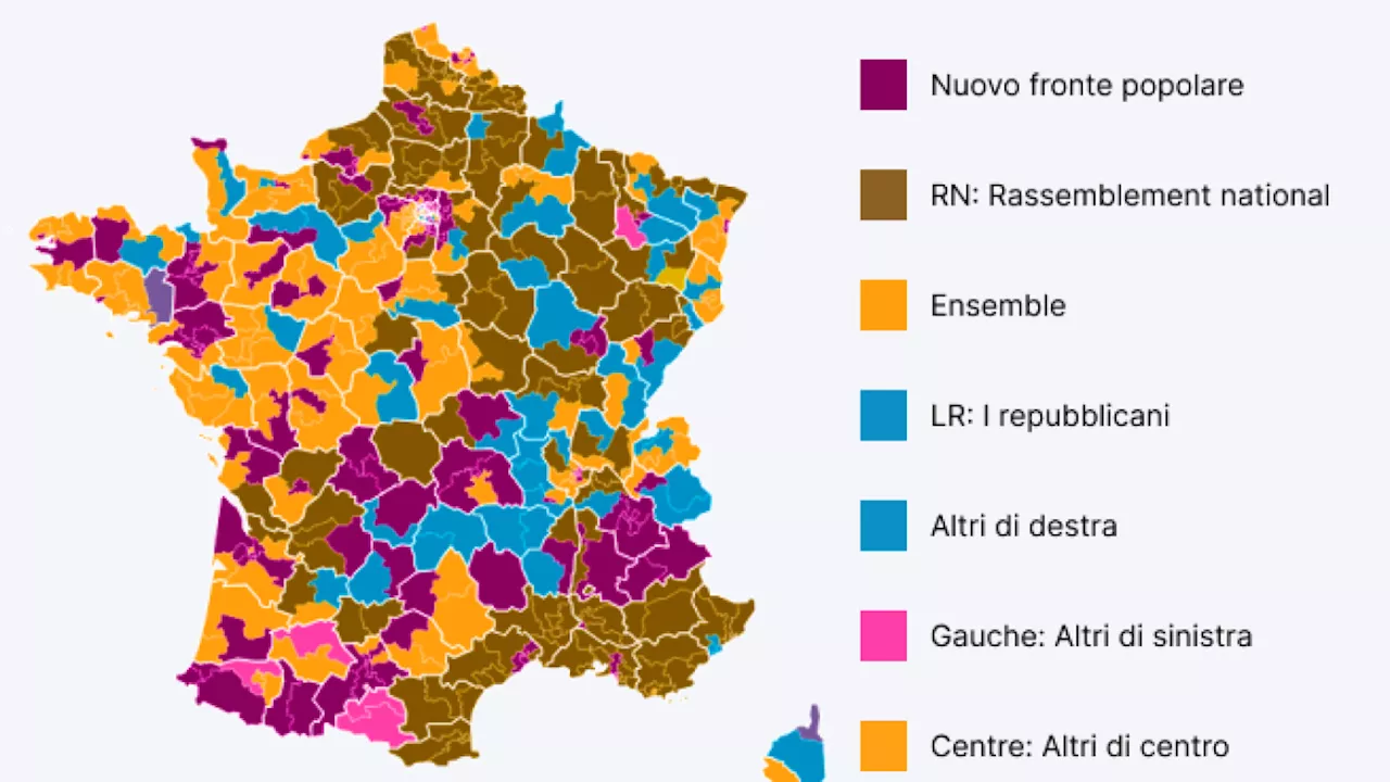 Elezioni in Francia, i risultati definitivi: ecco l'assemblea e tutti i seggi assegnati. Chi ha vinto e chi ha perso